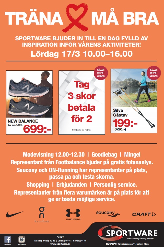 image: Träna & må bra med Sportware